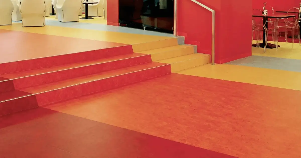 Snack bar with beautiful professionally installed linoleum flooring in Mobile, AL